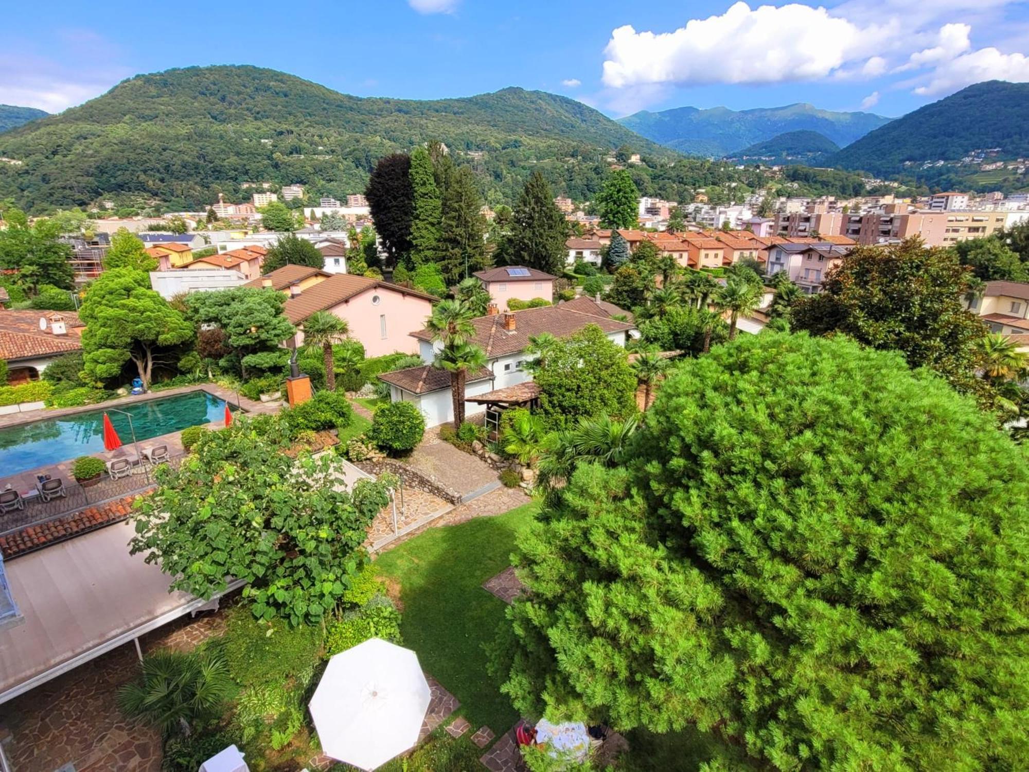 Villa Garni Gardenia Caslano Eksteriør billede
